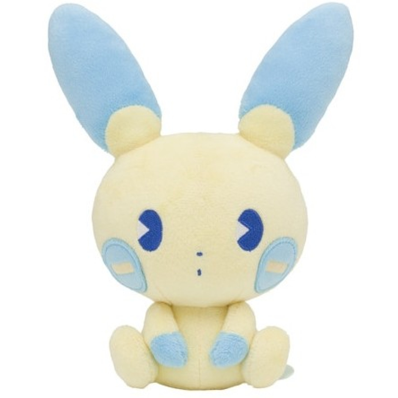 Officiële Pokemon center Knuffel Minun Saiko Soda Refresh 20cm